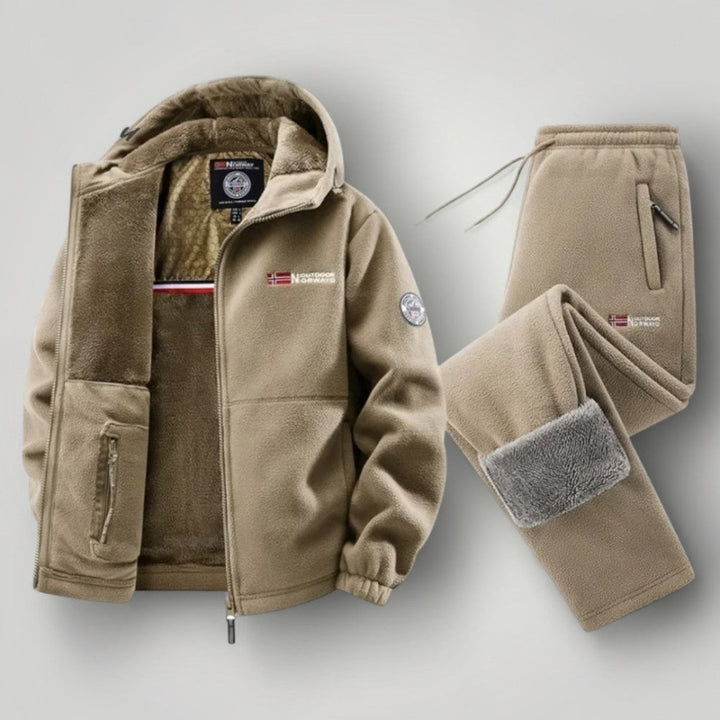 Winter set with thermal lining