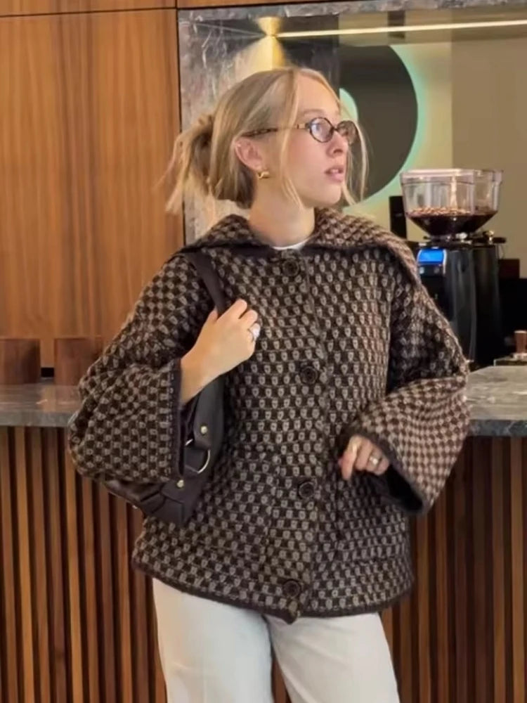 Women's Chic Textured Jacket – Everyday Casual Elegance