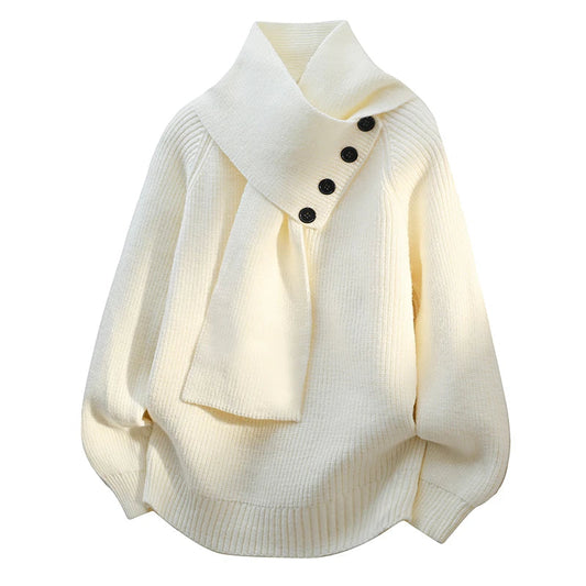 Marilee | Cozy Scarf-Neck Sweater