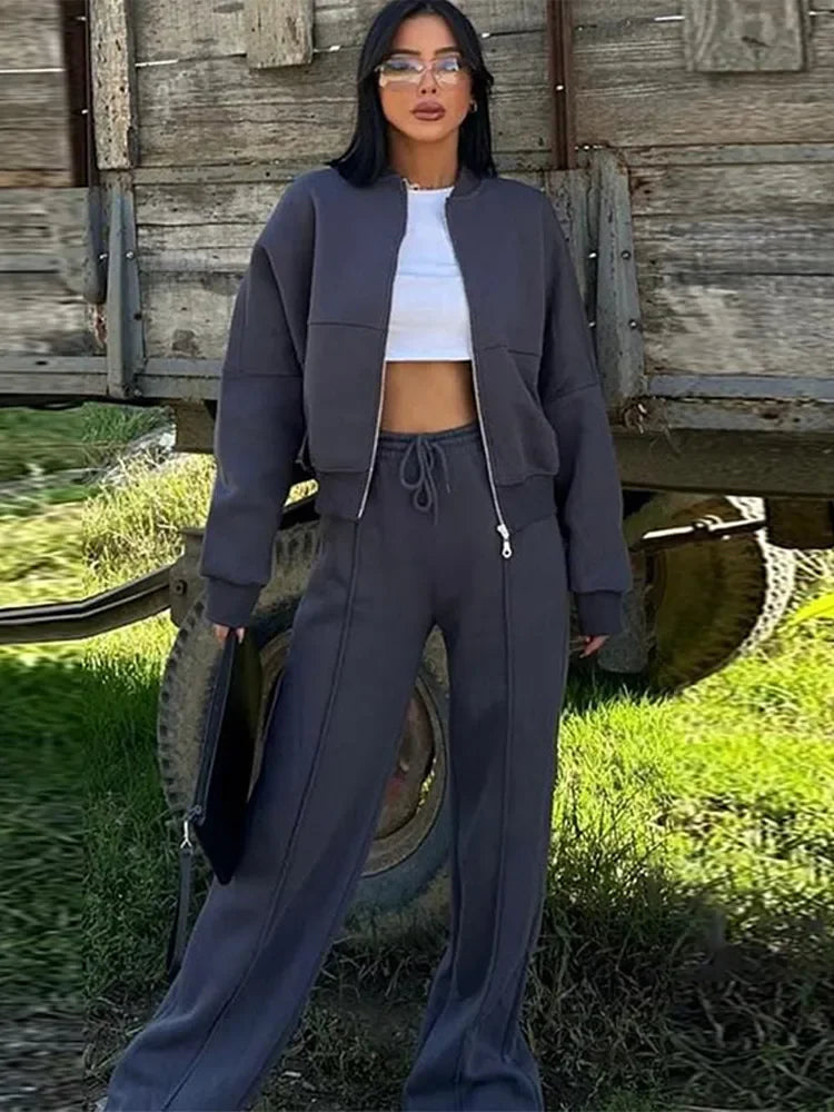 Women's Sweatshirt and Pants Set