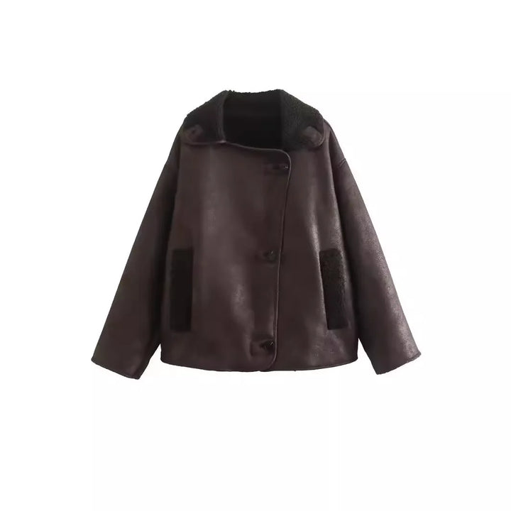 Women's faux fur jacket