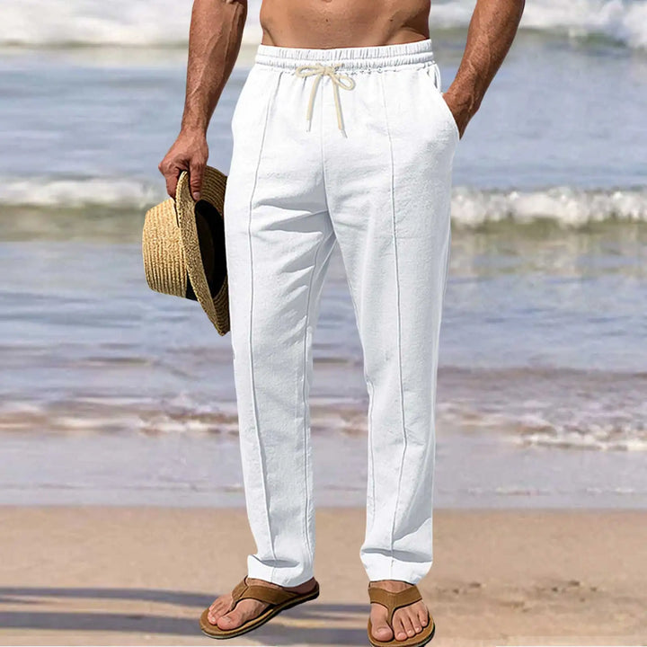 Jean and Marcel™ | Lightweight Elastic Waist Summer Trousers