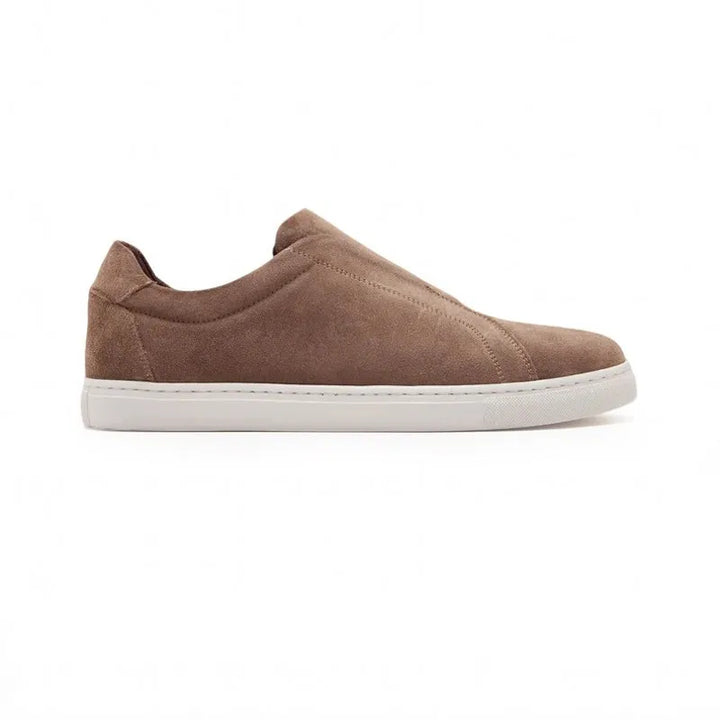 Men's Suede Effect Slip-On Loafers – Style & Comfort