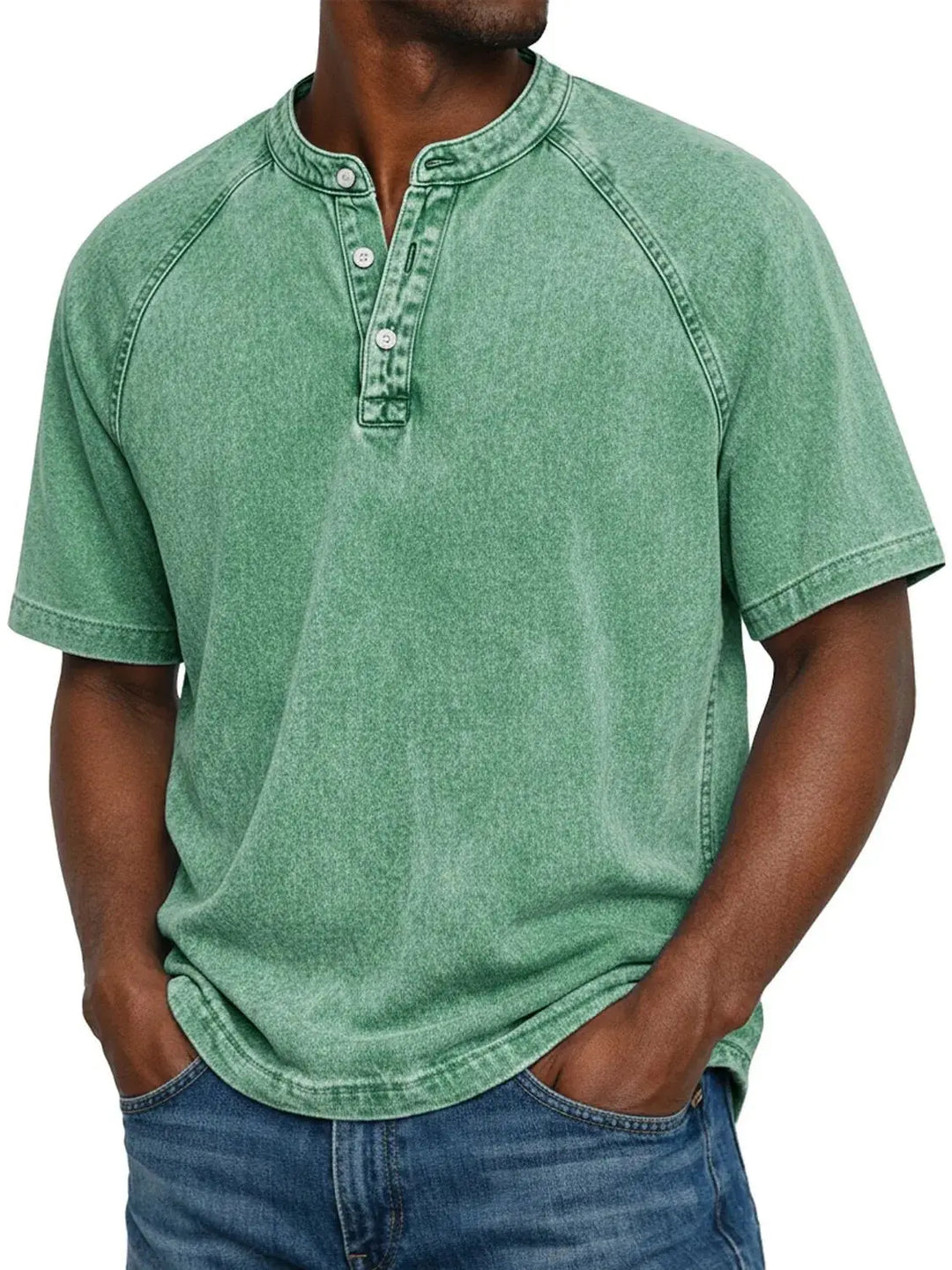 Mode Lumiére™ | Men's Vintage Button-Up Shirt