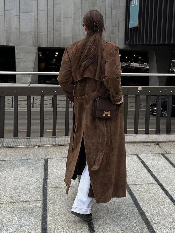 Elegant Long Coat – Timeless Urban Chic Style