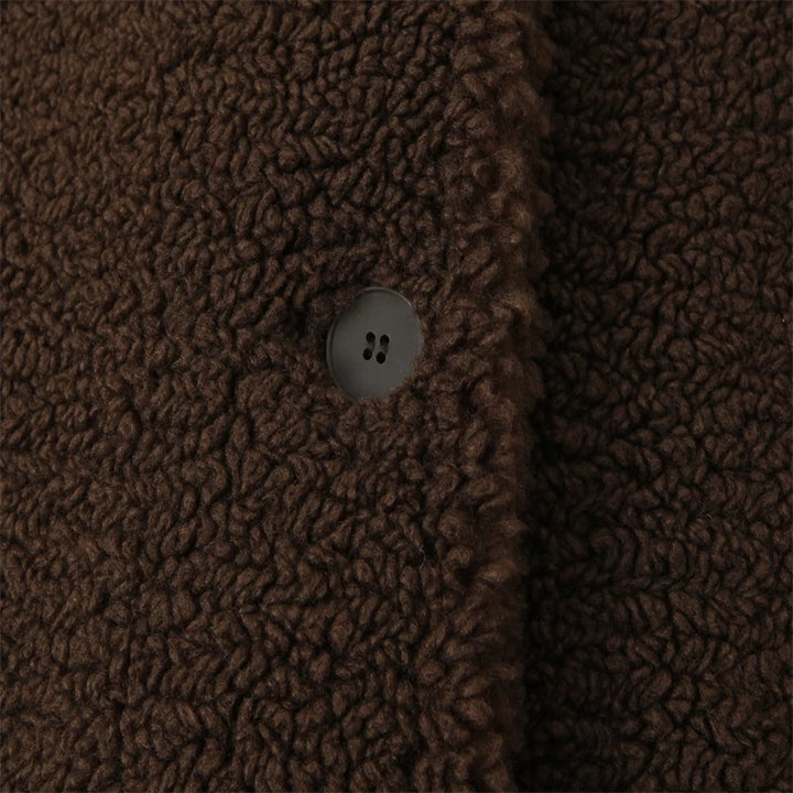 Women's Brown Teddy Bear Coat