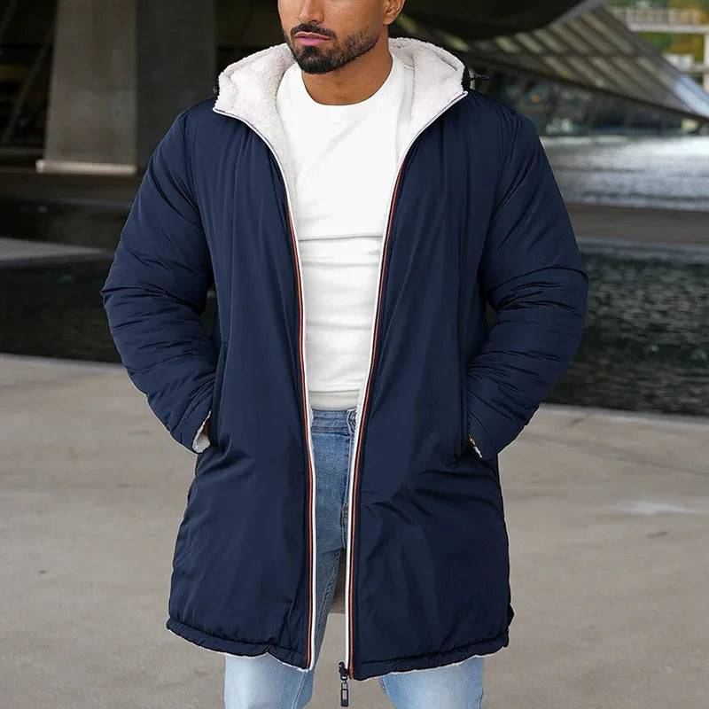 Men's Reversible Double-Sided Coat Comfort & Everyday Style