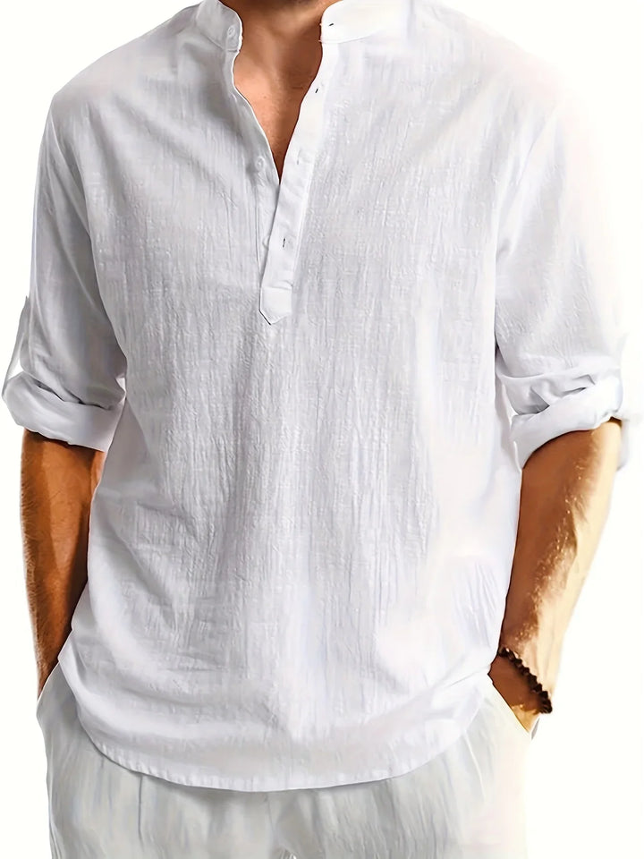 LAURENT MONACO | MEN'S SUMMER LINEN SHIRT