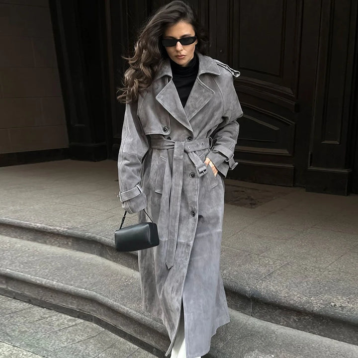 Elegant Long Coat – Timeless Urban Chic Style