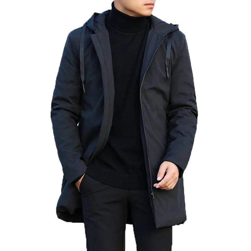 Men's hooded winter jacket