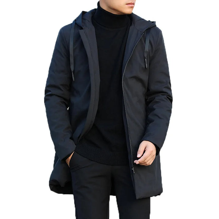 Men's hooded winter jacket