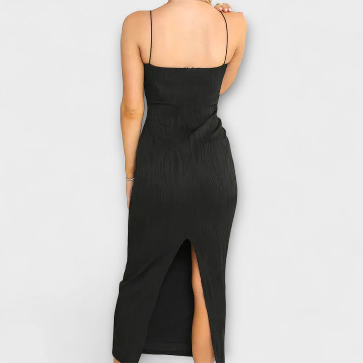 Elegant Sleeveless Maxi Dresses with Shirring