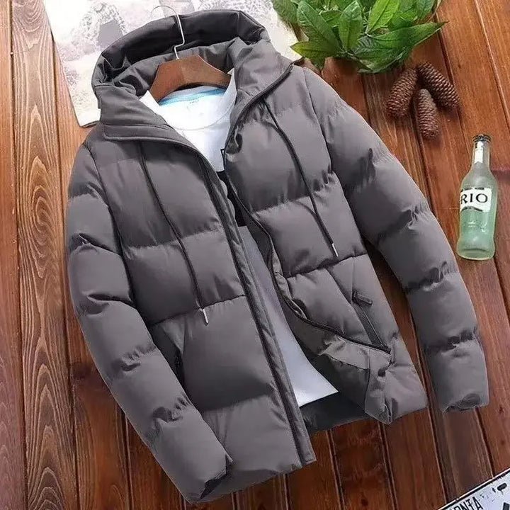 Men's Modern Urban Comfort Hooded Puffer Jacket