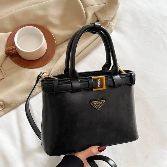 Trendy versatile square small handbag for women