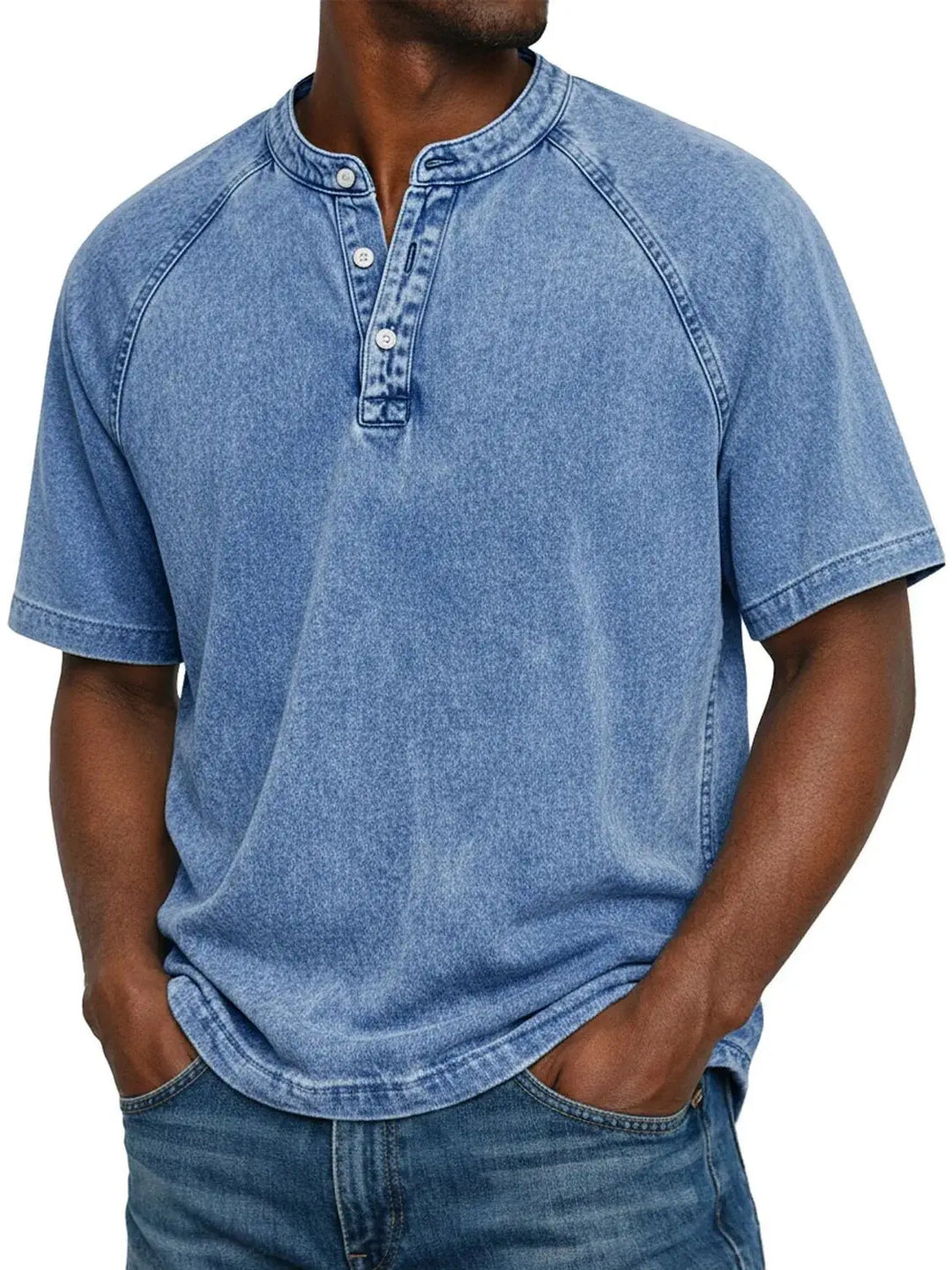 Mode Lumiére™ | Men's Vintage Button-Up Shirt