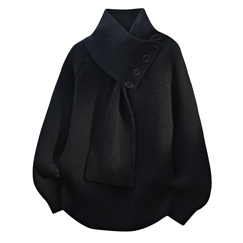 Marilee | Cozy Scarf-Neck Sweater