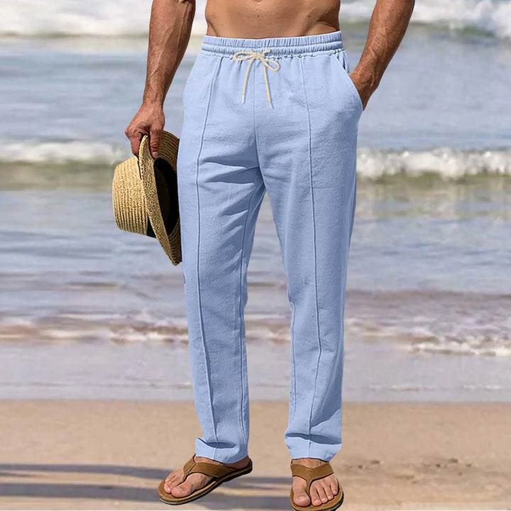 Jean and Marcel™ | Lightweight Elastic Waist Summer Trousers