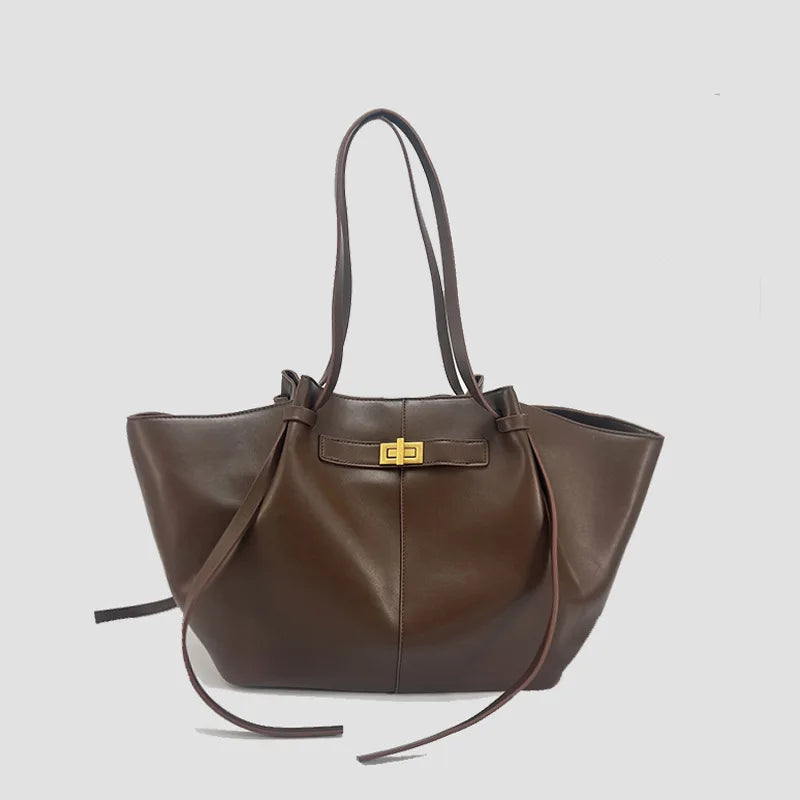 Women's Large Capacity Trapezoid Handbags