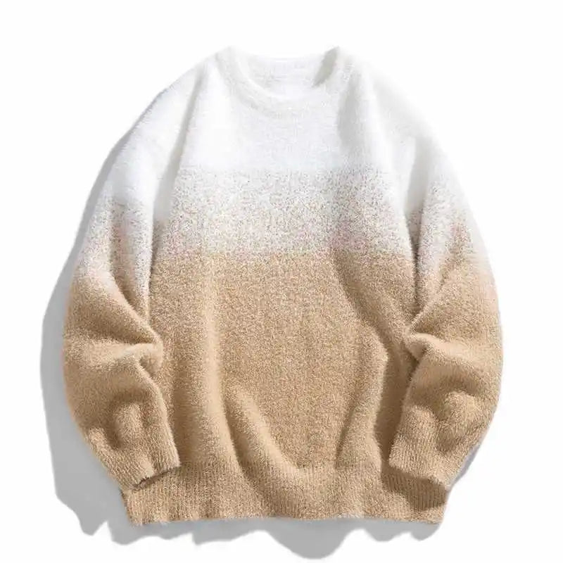 Men's Modern Gradient Sweater – Everyday Trendy Comfort