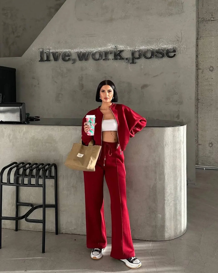Women's Sweatshirt and Pants Set