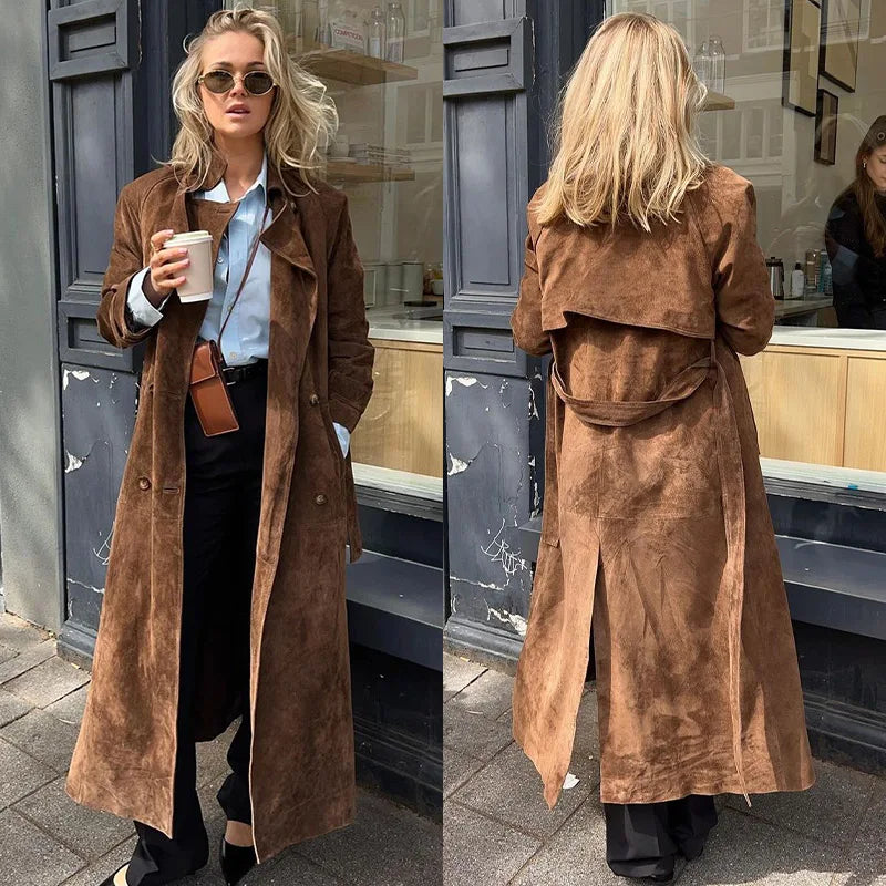 Elegant Long Coat – Timeless Urban Chic Style