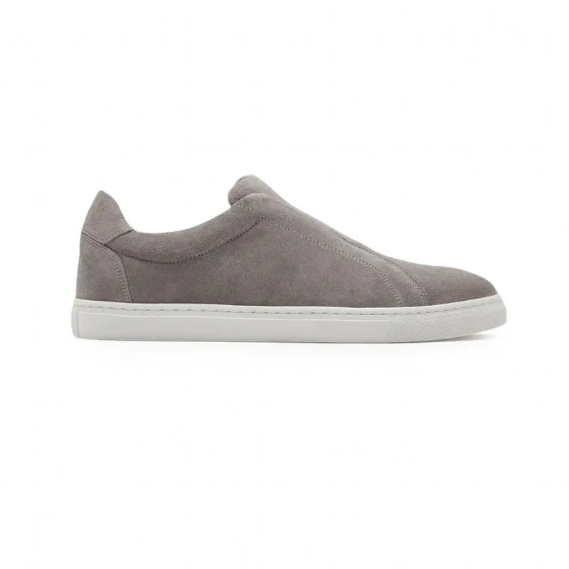 Men's Suede Effect Slip-On Loafers – Style & Comfort