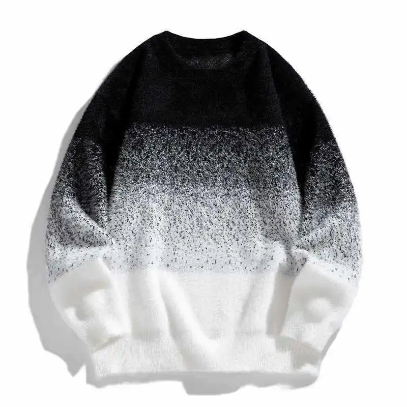 Men's Modern Gradient Sweater – Everyday Trendy Comfort