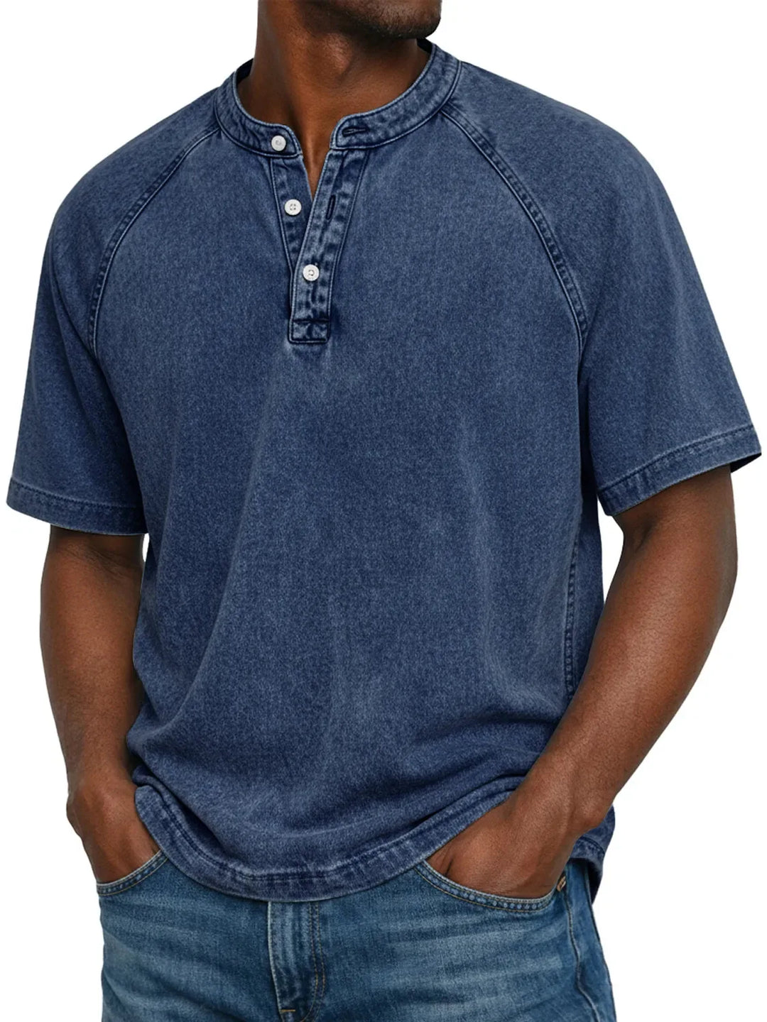Mode Lumiére™ | Men's Vintage Button-Up Shirt