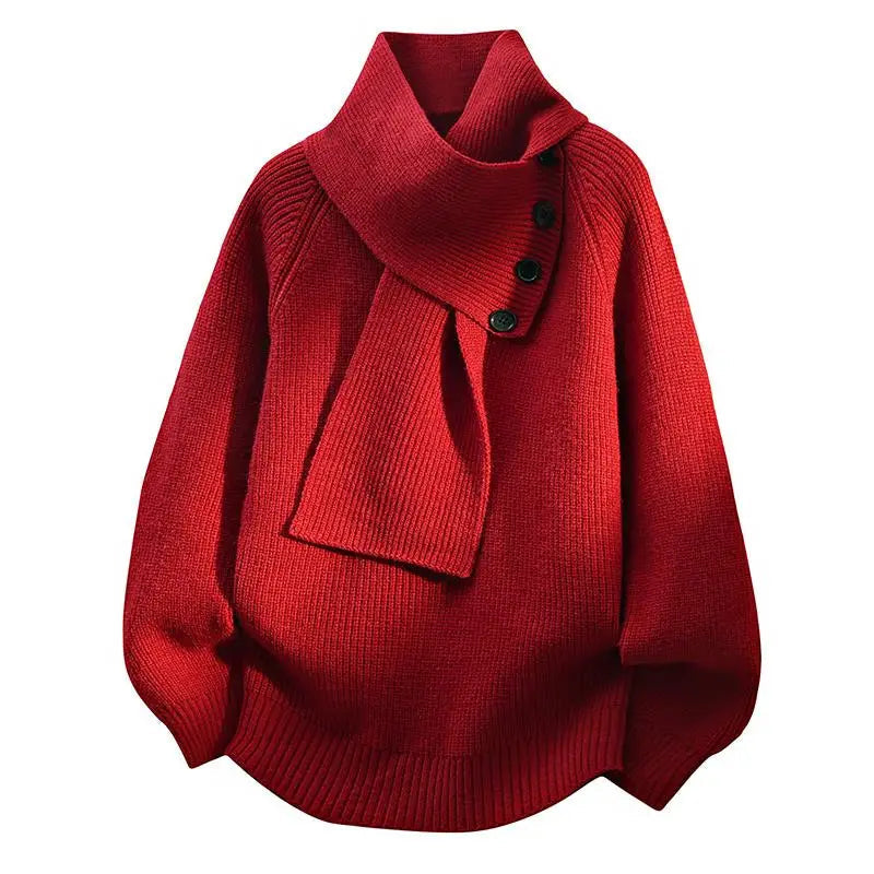 Marilee | Cozy Scarf-Neck Sweater