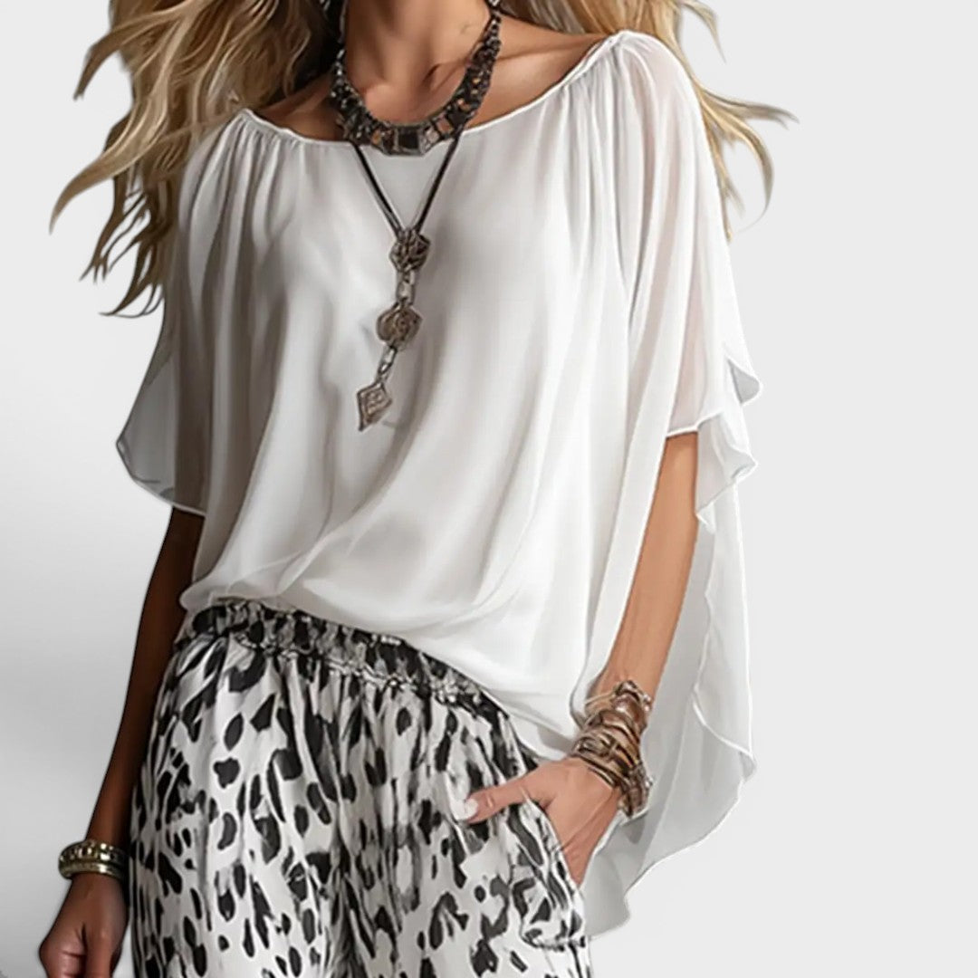 Simone | Flowy printed set