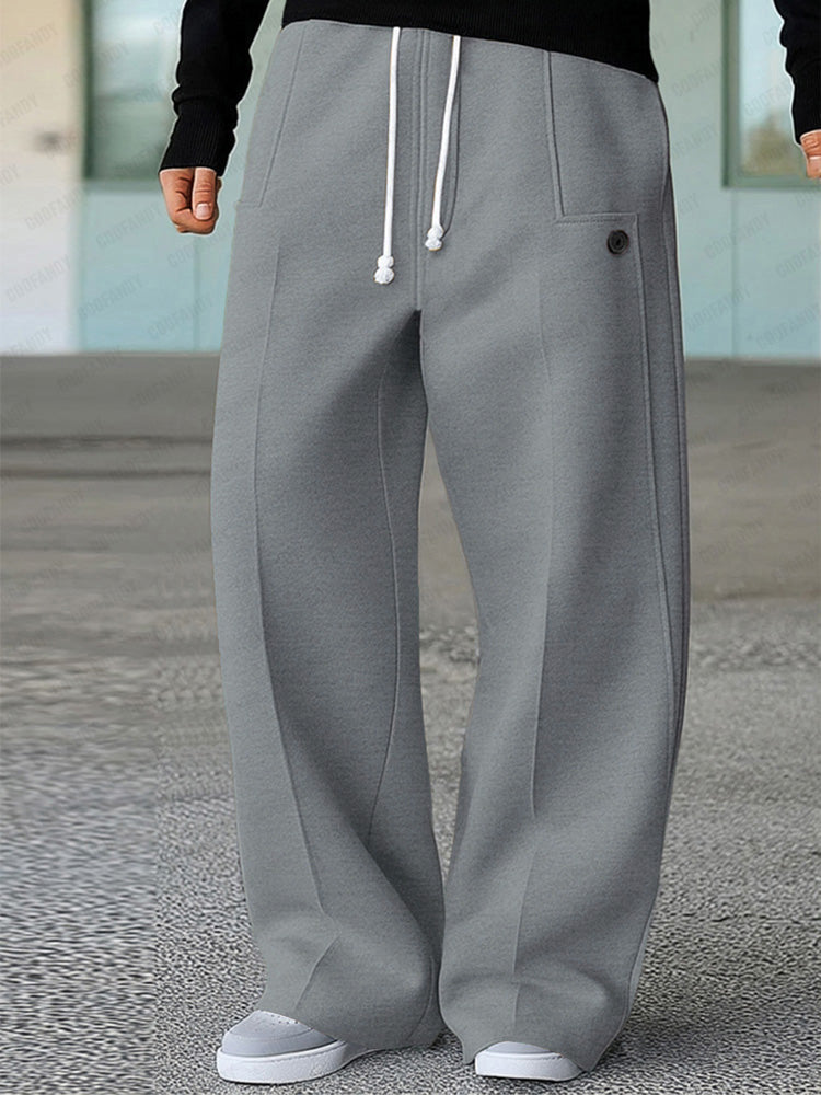 Lumiére™ Fashion | Comfortable and Sporty Wide-Leg Pants