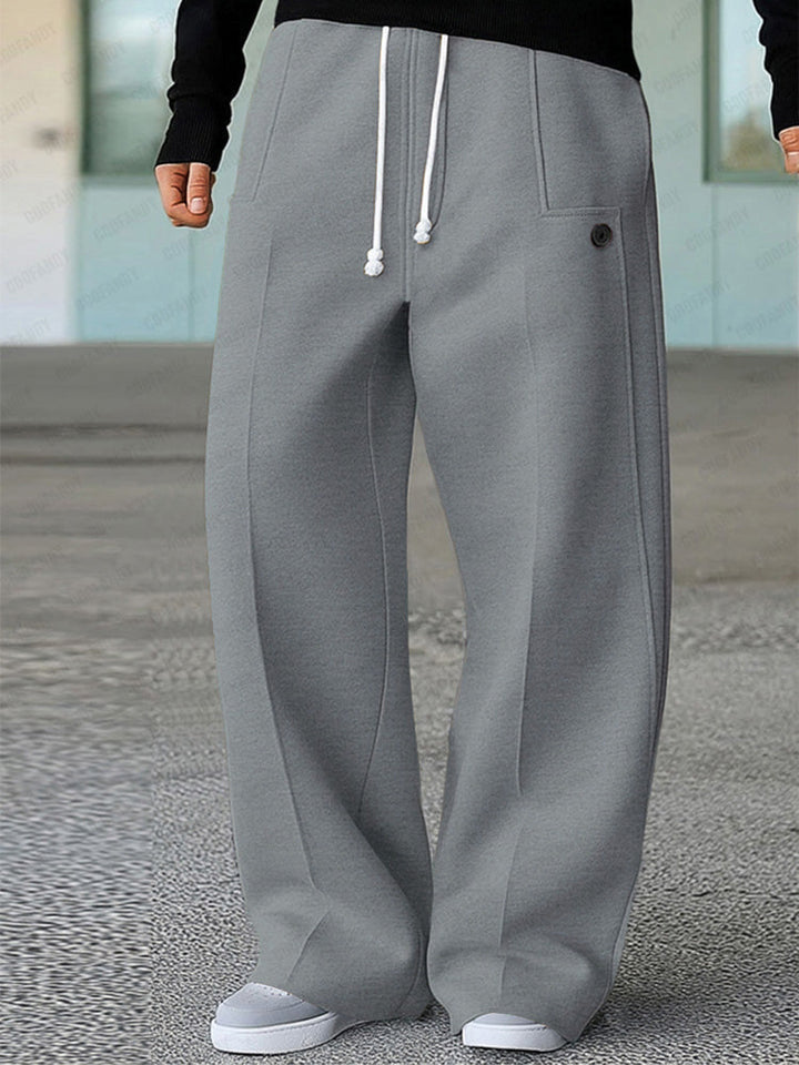 Lumiére™ Fashion | Comfortable and Sporty Wide-Leg Pants