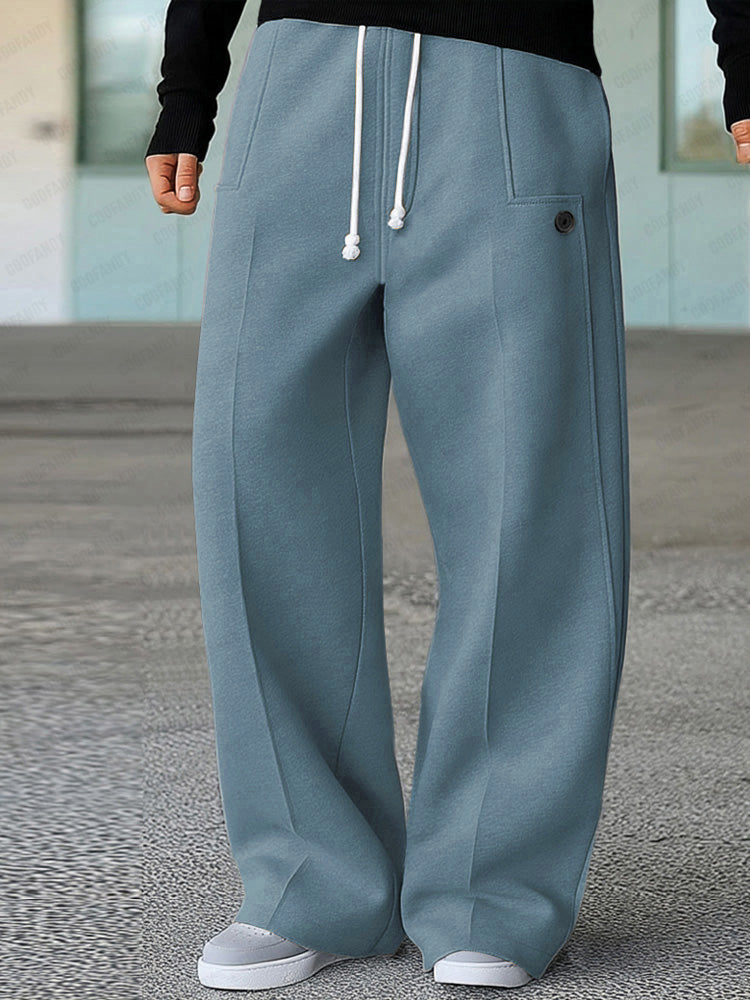Lumiére™ Fashion | Comfortable and Sporty Wide-Leg Pants