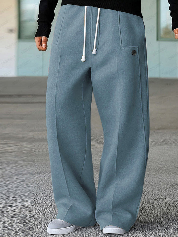Lumiére™ Fashion | Comfortable and Sporty Wide-Leg Pants