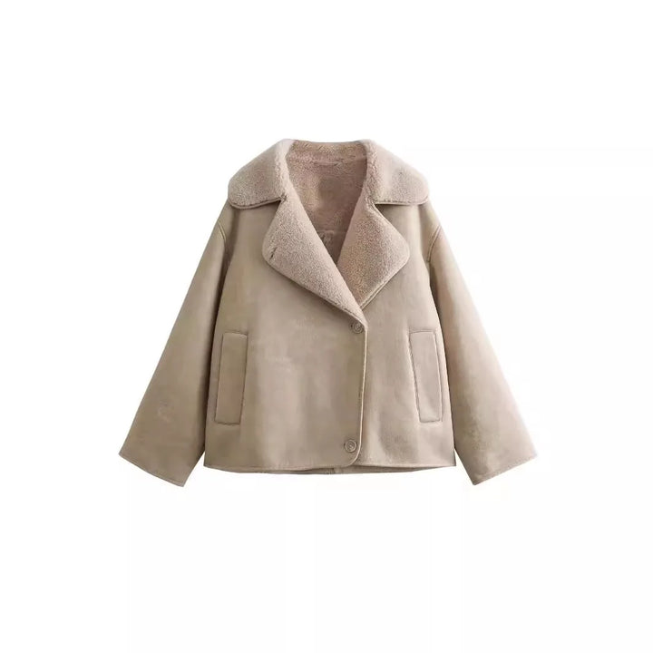 Women's faux fur jacket