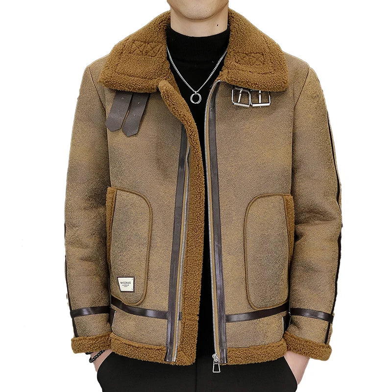 Men's Modern Lined Jacket for a Bold Urban Style