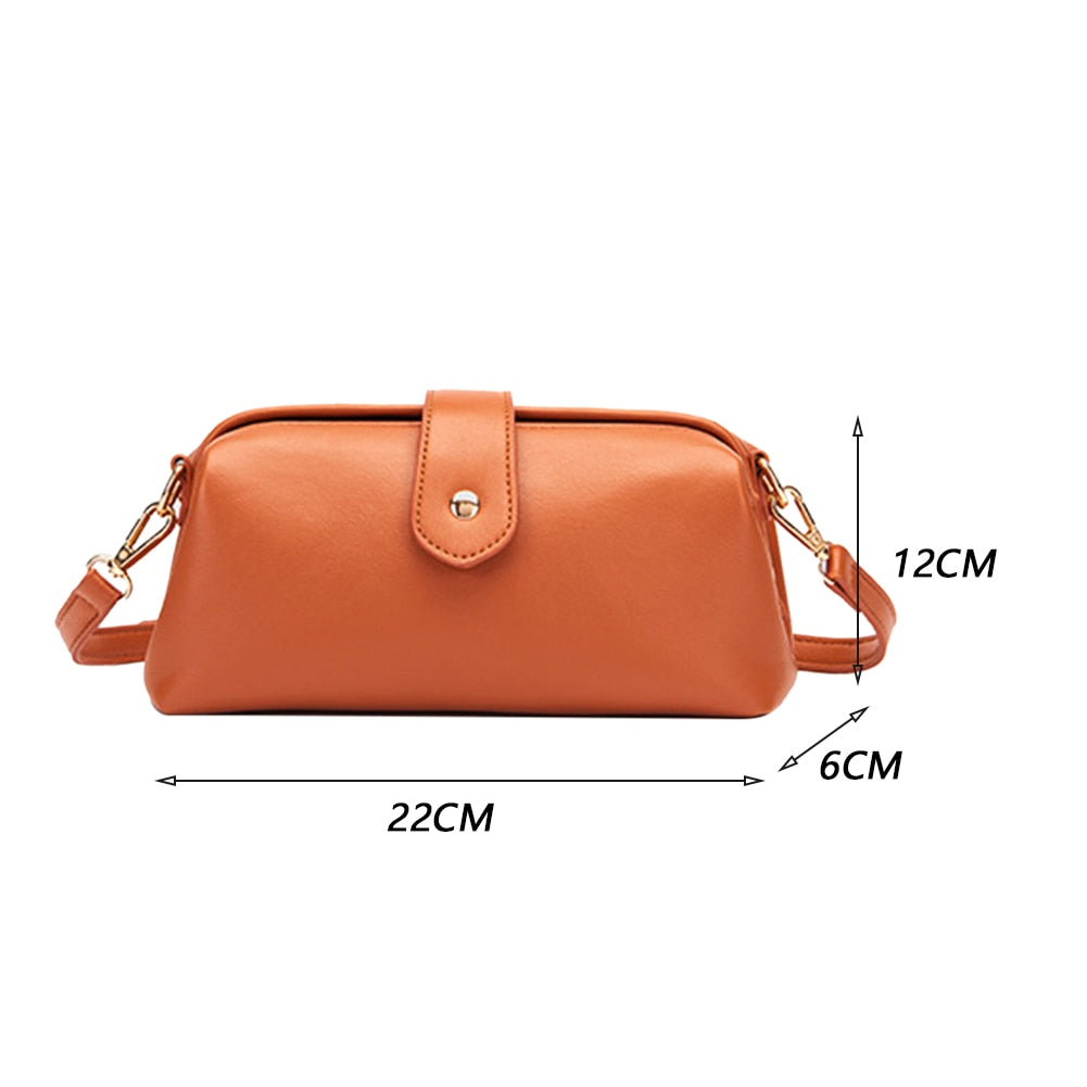 Fabienne - Retro, handmade leather bag