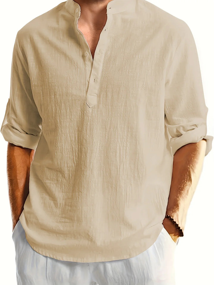 LAURENT MONACO | MEN'S SUMMER LINEN SHIRT