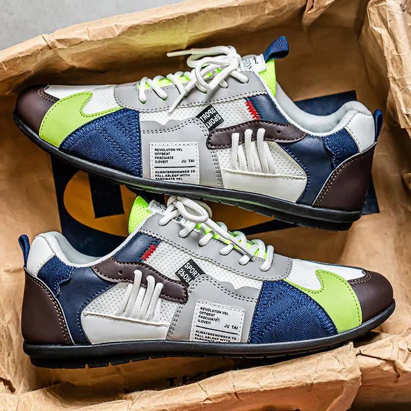 Mode Lumiére| Colorful Retro Sneakers
