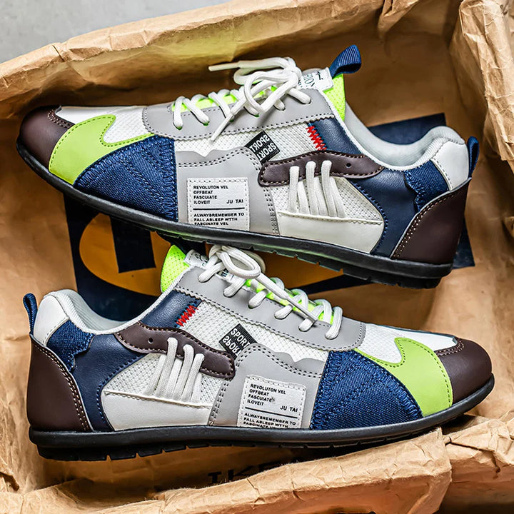 Mode Lumiére| Colorful Retro Sneakers