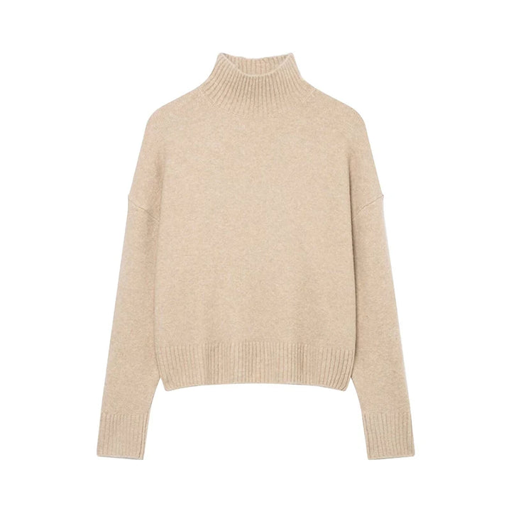 Women elegant soft knitted top women