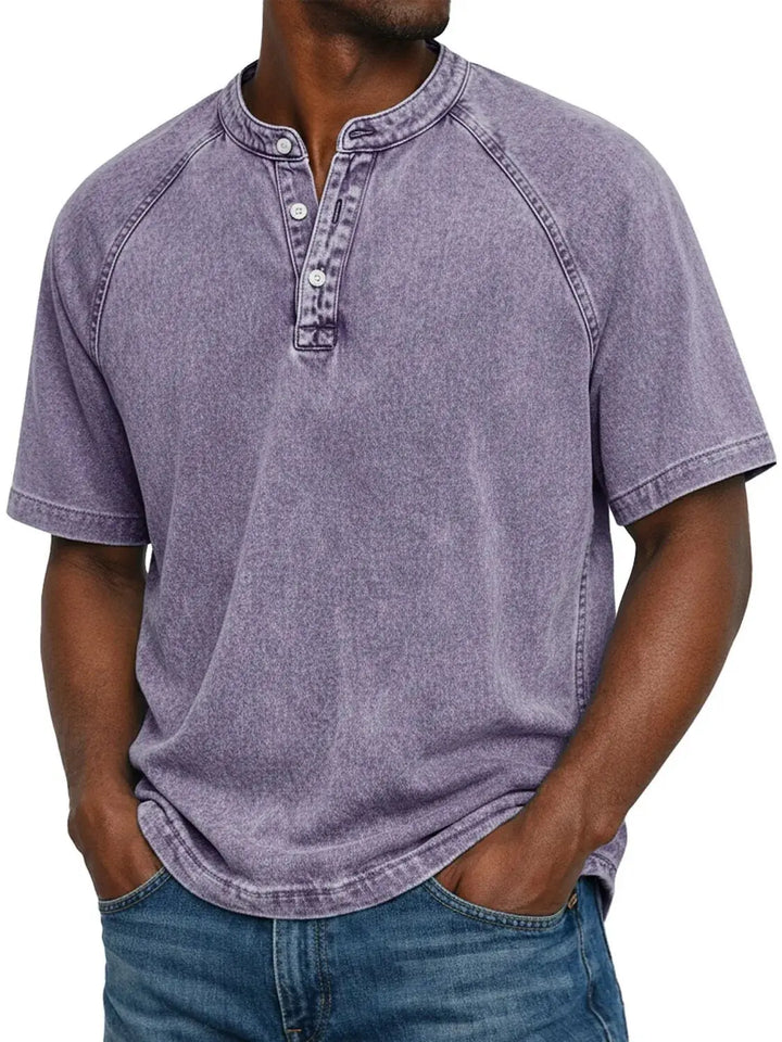 Mode Lumiére™ | Men's Vintage Button-Up Shirt