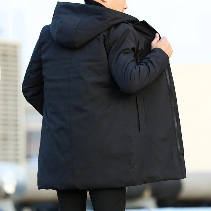 Men's hooded winter jacket