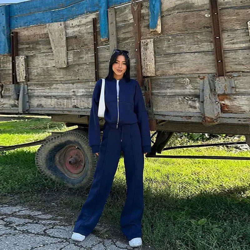 Women's Sweatshirt and Pants Set