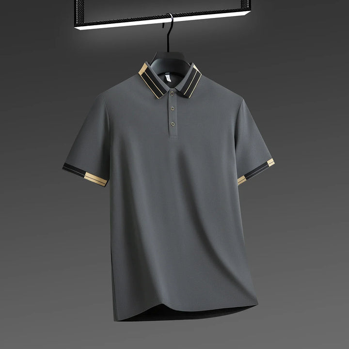 Mode Lumiere™ | Polo with contrast trim