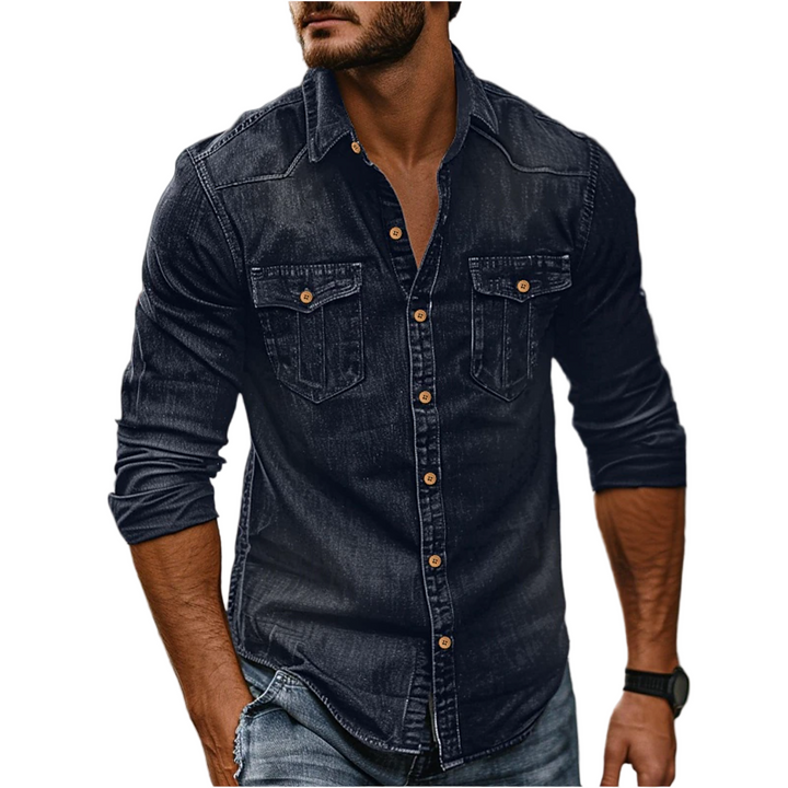 Mode Lumiére™ | Men's Classic Shirt with Chest Pockets