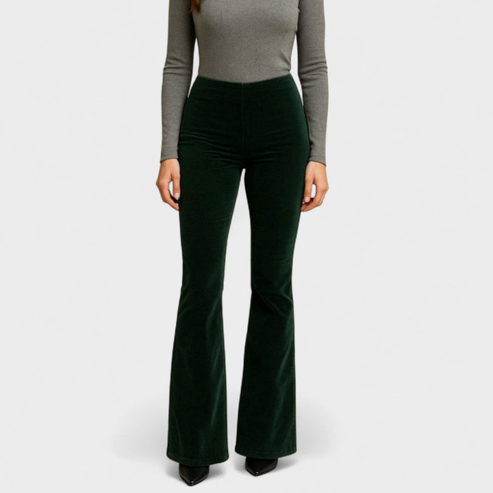 Fashion Light | Flared Corduroy Trousers