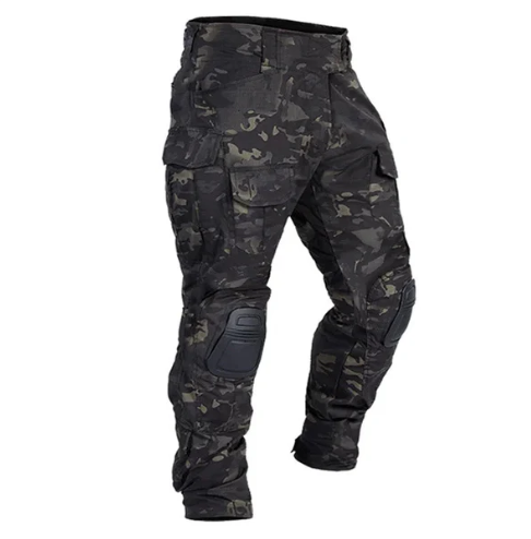 Men's tactical cargo pants with reinforced knees – Utility pants