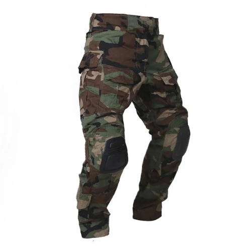 Men's tactical cargo pants with reinforced knees – Utility pants