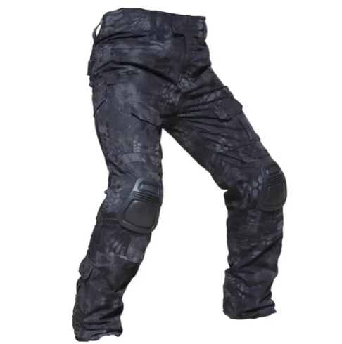 Men's tactical cargo pants with reinforced knees – Utility pants